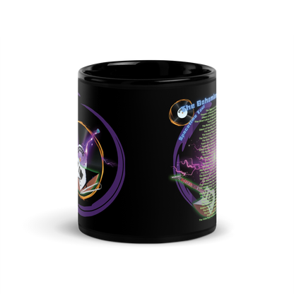 'Bohemian Renegade: Spacetime Tour' - Black Glossy Mug