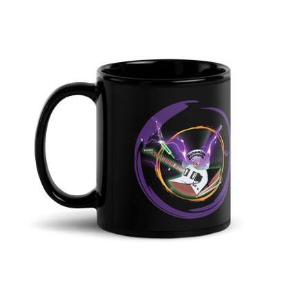 'Bohemian Renegade: Spacetime Tour' - Black Glossy Mug