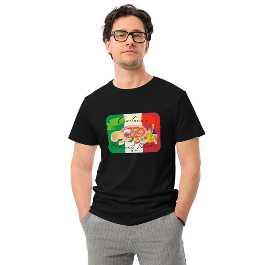 Unisex 'Carlucci's' premium cotton t-shirt (From the 'Mike Ferrari: Rise of the Centurion' arc of the indGame book series)