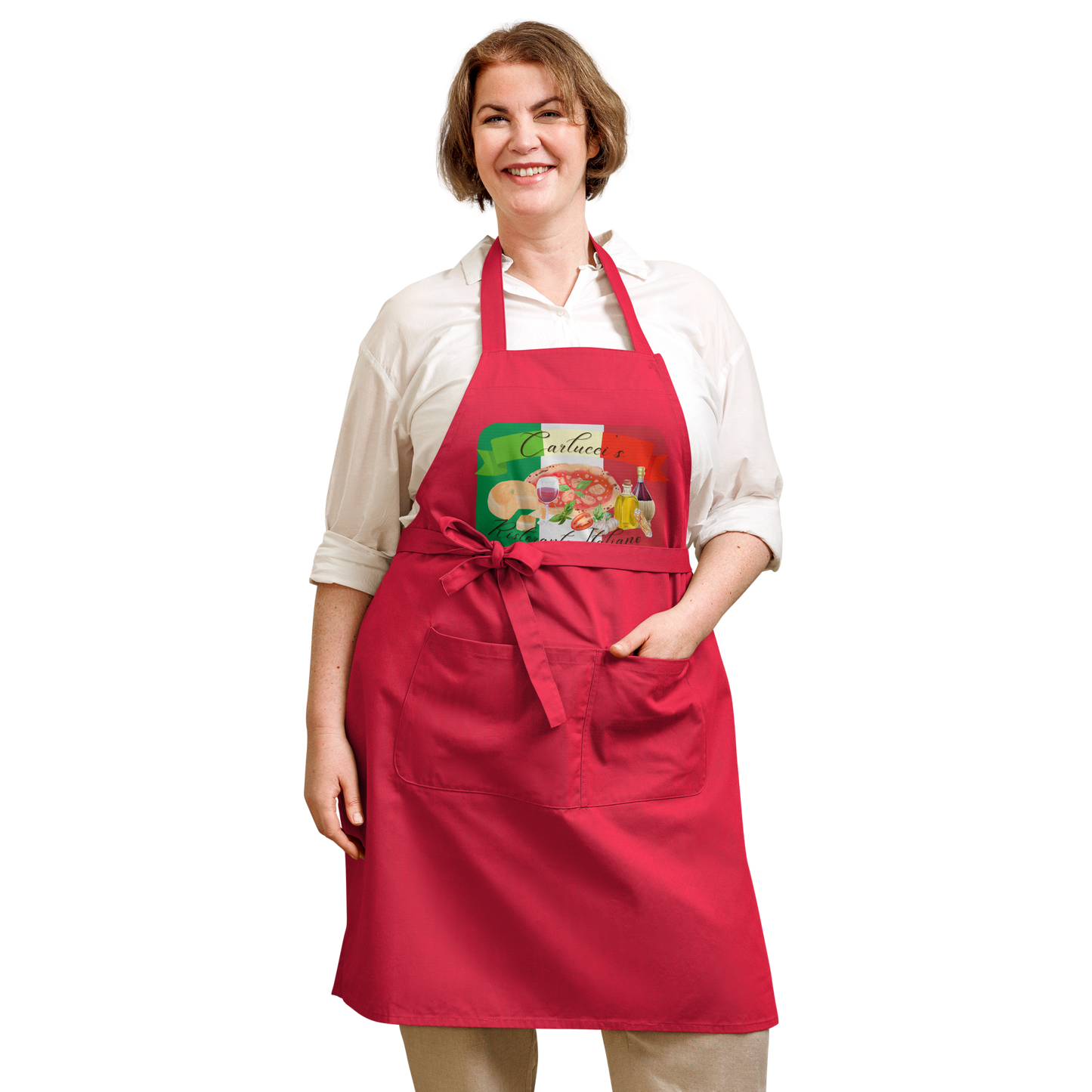 'Carlucci's' 100% organic cotton Apron (From the 'Mike Ferrari: Rise of the Centurion' arc of the indGame book series)