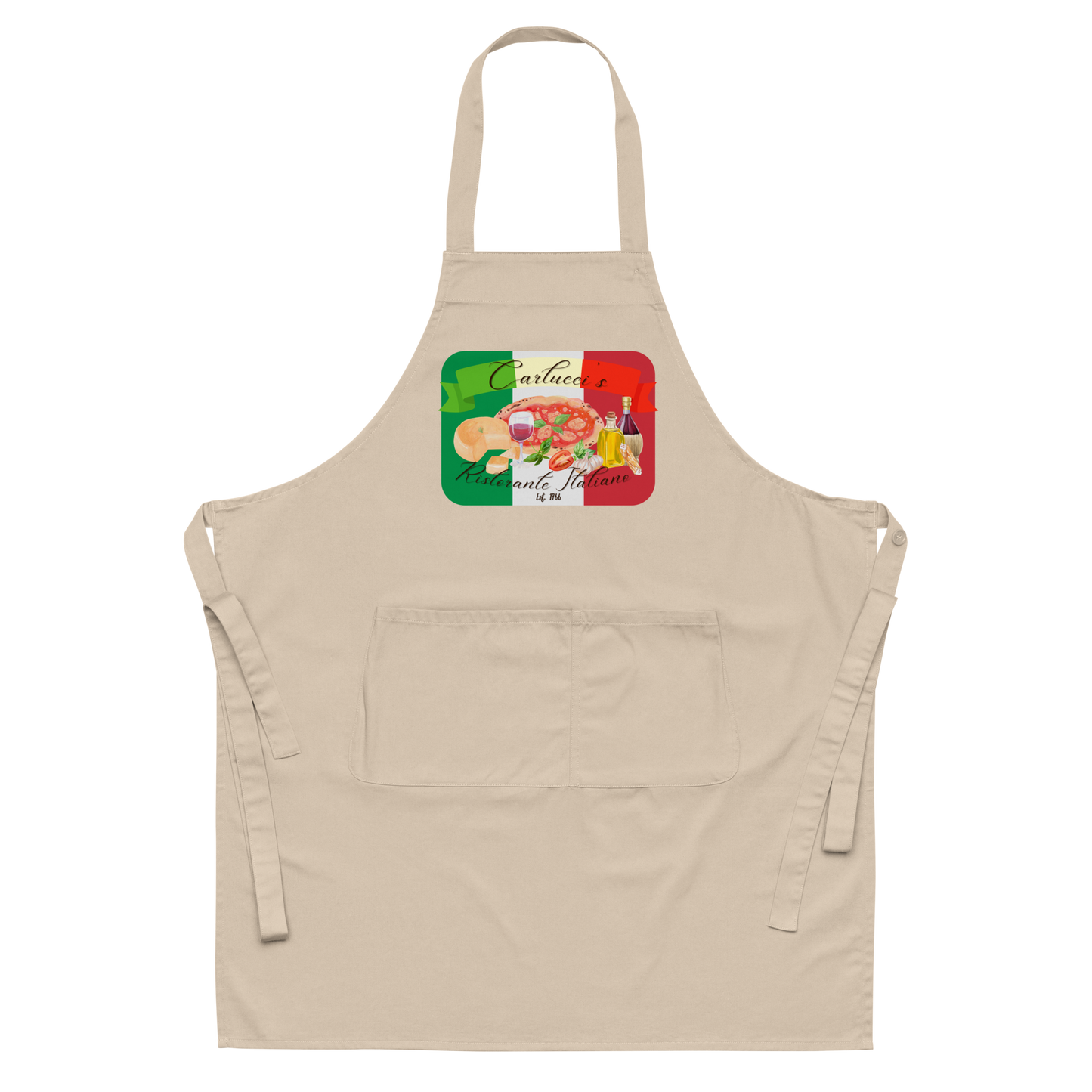 'Carlucci's' 100% organic cotton Apron (From the 'Mike Ferrari: Rise of the Centurion' arc of the indGame book series)