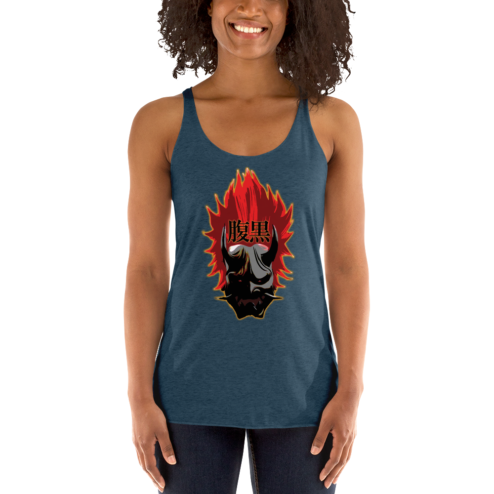 'Team Haraguro' Women's Racerback Tank (From the HIROMON arc of the indGame book series)