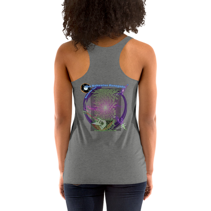 'Bohemian Renegade: Spacetime Tour' Women's Racerback Tank