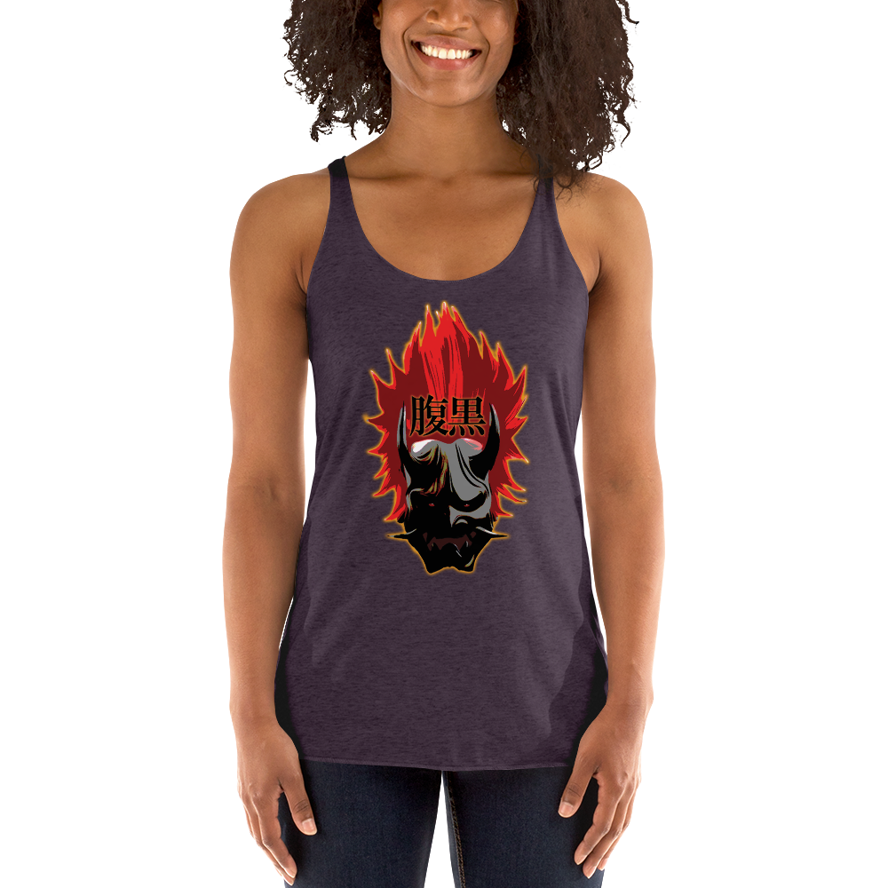 'Team Haraguro' Women's Racerback Tank (From the HIROMON arc of the indGame book series)