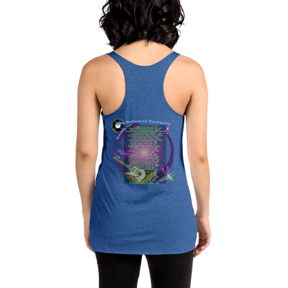 'Bohemian Renegade: Spacetime Tour' Women's Racerback Tank