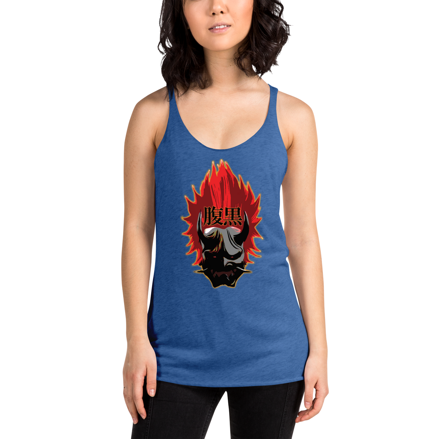 'Team Haraguro' Women's Racerback Tank (From the HIROMON arc of the indGame book series)